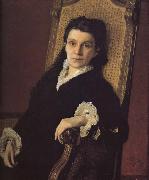 Ilia Efimovich Repin Sita Suowa portrait oil painting